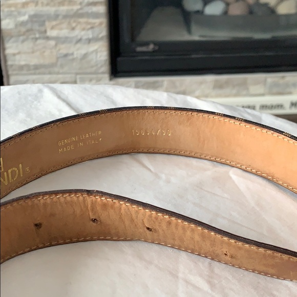 Fendi Zucca belt pre-worn - Picture 4 of 11
